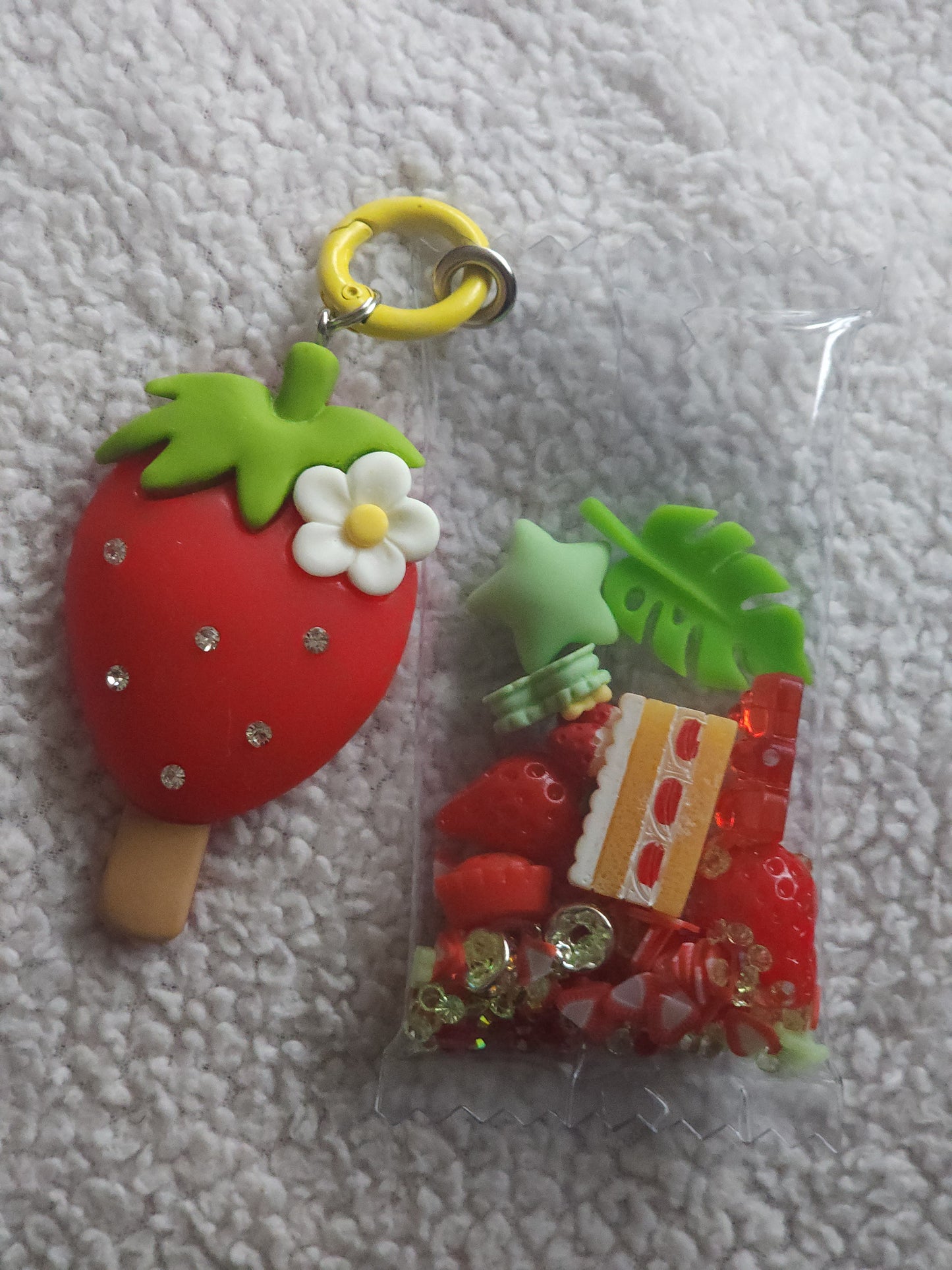 Strawberry Shaker Charm Accessory