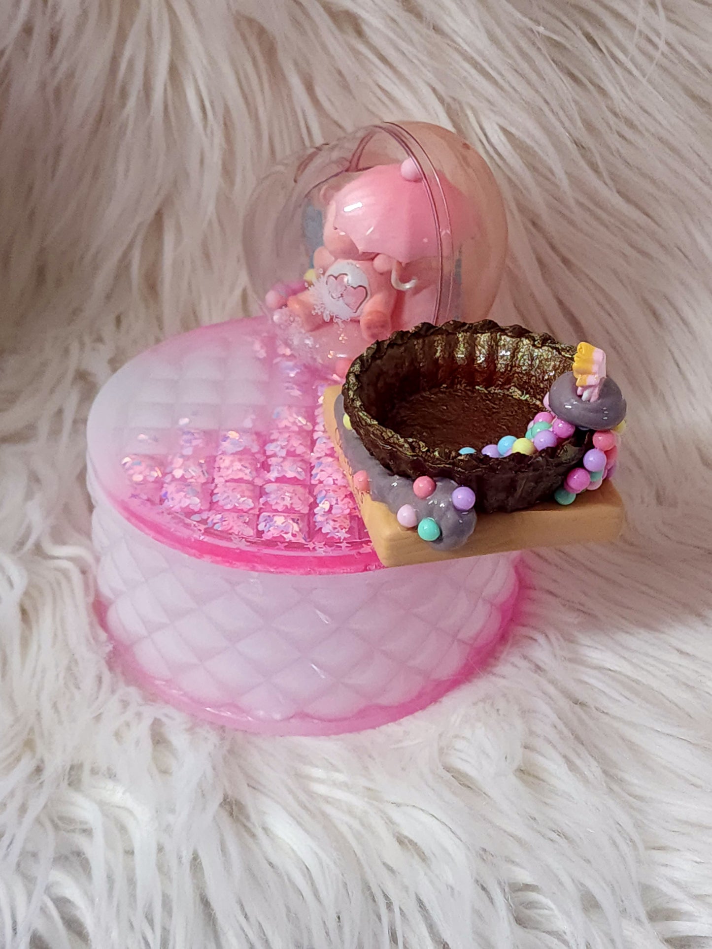 Care Bears Keepsake Box/ Jewelry or soap holder