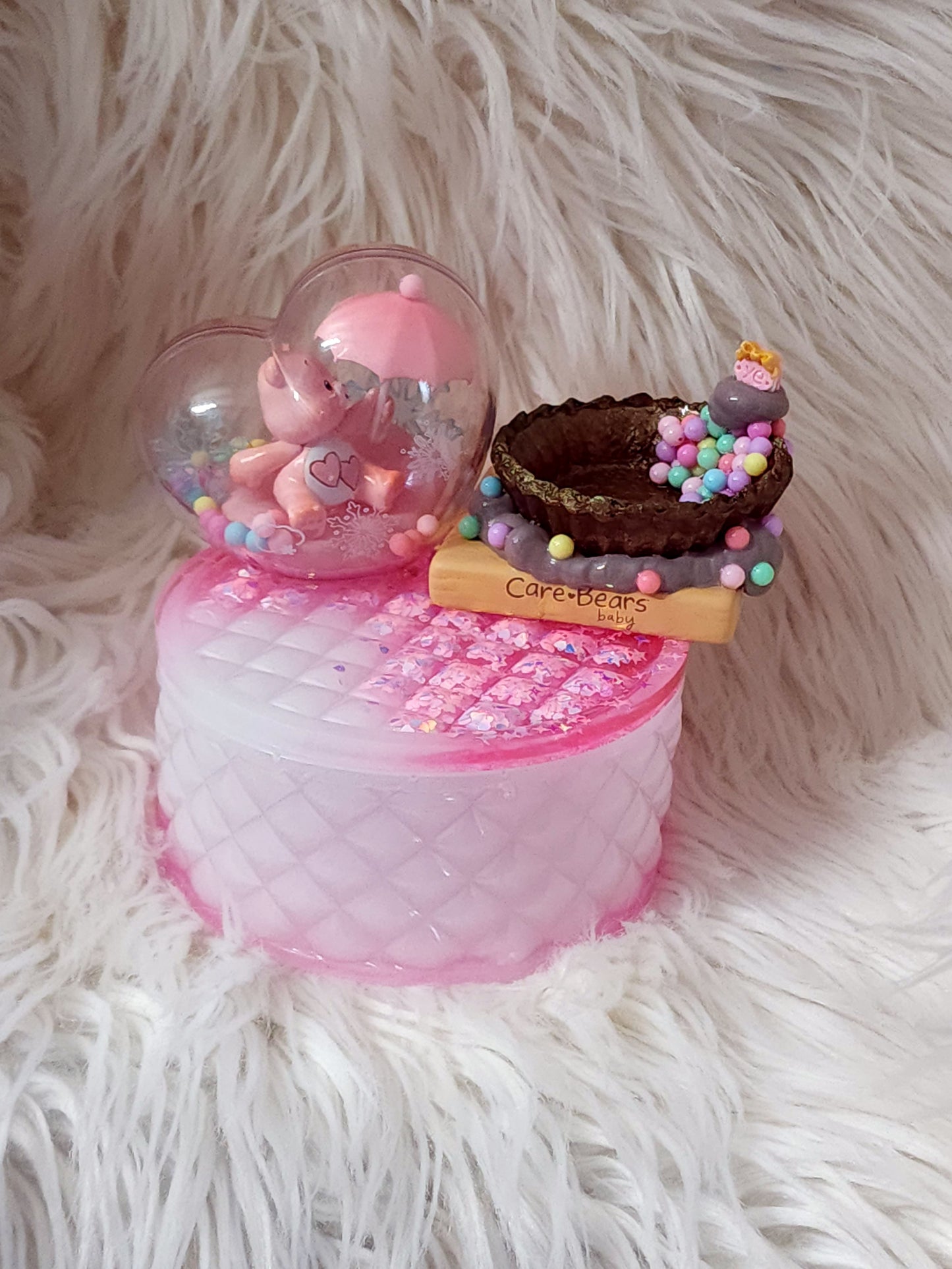 Care Bears Keepsake Box/ Jewelry or soap holder